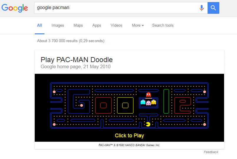 Google Pac-Man